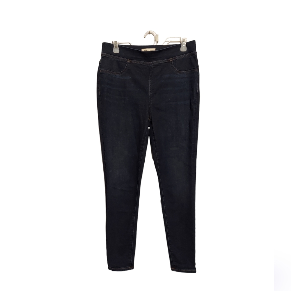 Madewell Jeans Size 30 Pull-On Skinny Wisteria Wash Dark Wash Women's Cotton